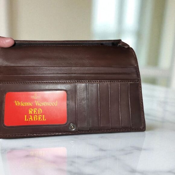 Vivienne Westwood Plaid Wallet In Preloved CONDITION - Picture 8 of 8